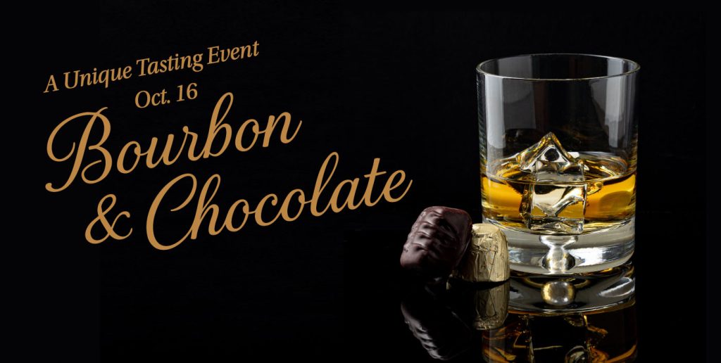Bourbon and Chocolate Tasting, October 16 at North 40 Chophouse